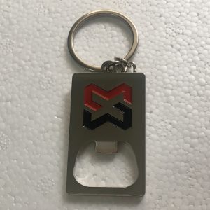 China Promotional Gift Custom Logo Bottle Opener with Keychain